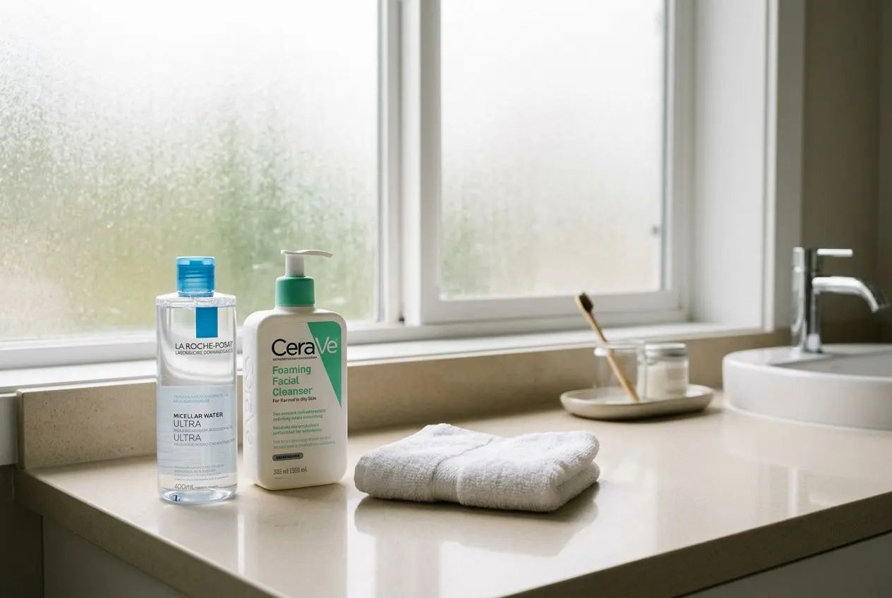 Routine skincare pour peau acnéique : nettoyage et soins essentiels