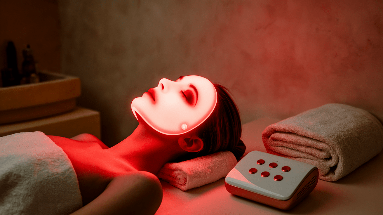 Build your anti-aging routine with light therapy at home