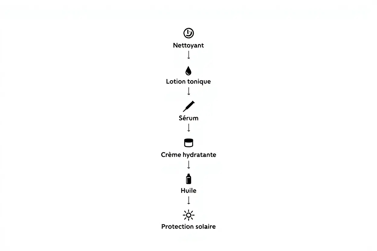 Ordre pour appliquer les soins du visage : guide complet