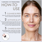 Appareil facial 1608  7 en 1 , Appareil à micro-courant pour anti-âge, thérapie par la lumière, masseur de visage pour rajeunissement.