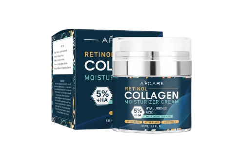 Crème hydratante anti-âge au collagène et rétinol Oréade Beauté