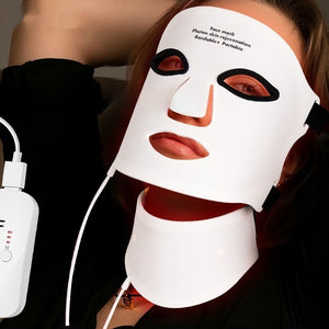 Masque LED Luminothérapie 7-en-1 – Soin Visage Professionnel
