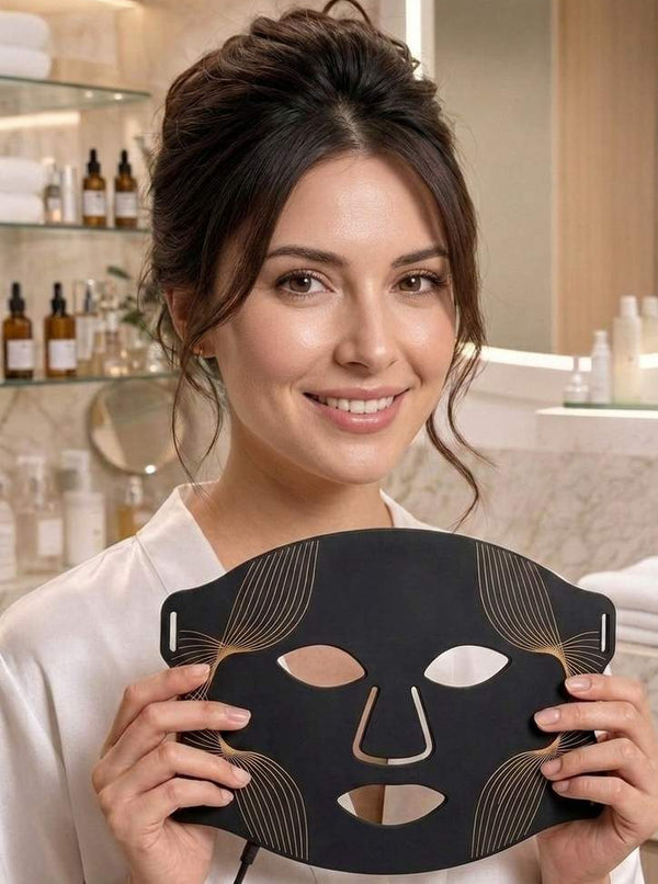 Masque LED Luminothérapie 7-en-1 – Soin Visage Professionnel